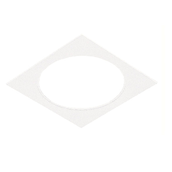 Square Trim Accessory For SD125, SD125L & SD125F White SD-TRIM-WH Supelux