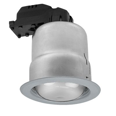 Closed R80 Reflector Downlight Silver 100W SD100-SI Superlux