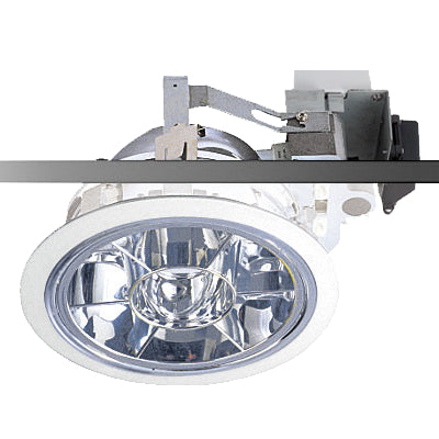 Commercial Fluorescent Turbo Louvre Downlight White 26W SDF98-HT226 Superlux