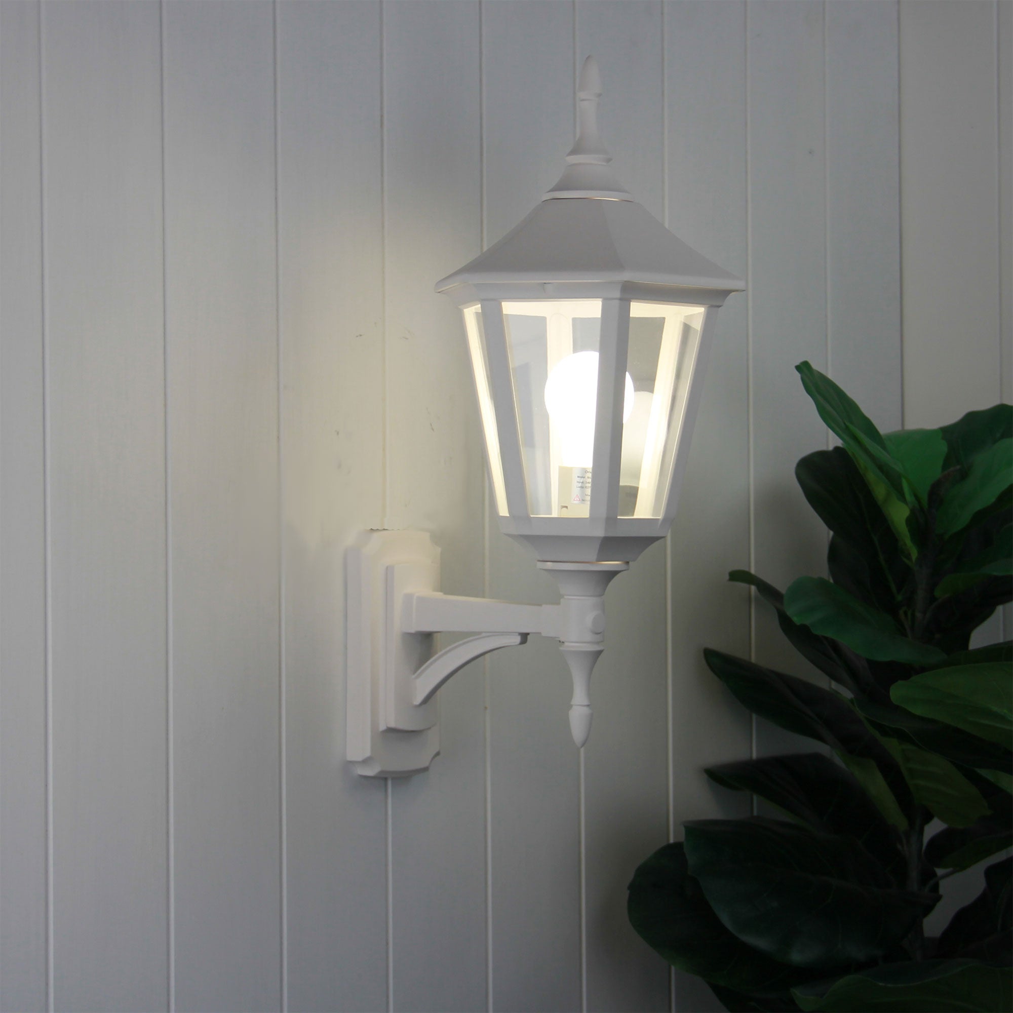 IBIZA White Premium Outdoor Coach Light Double Insulated IP44 - SG70420WH