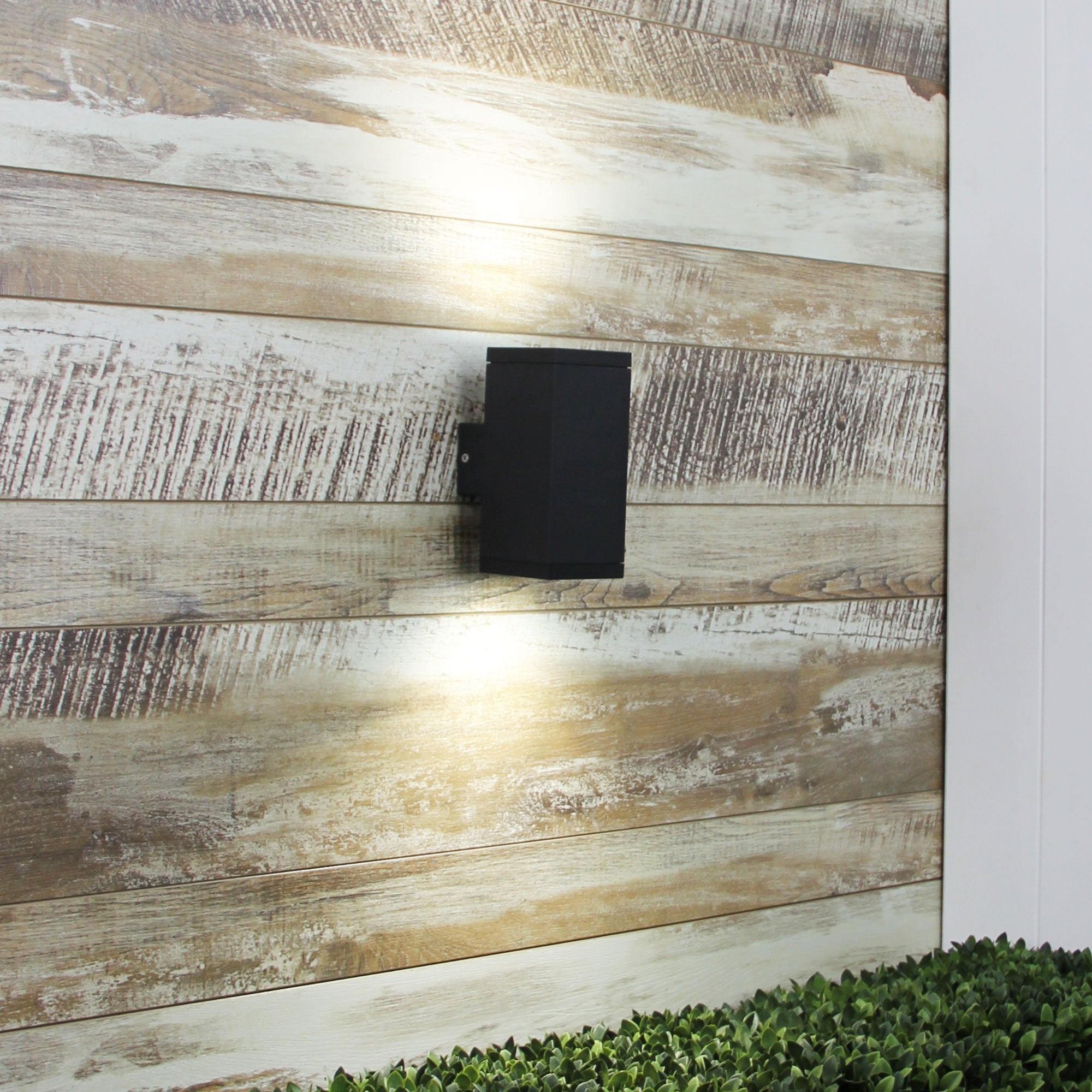 KUBE TWIN Black SG Quality Outdoor Wall Light - SG71202BK