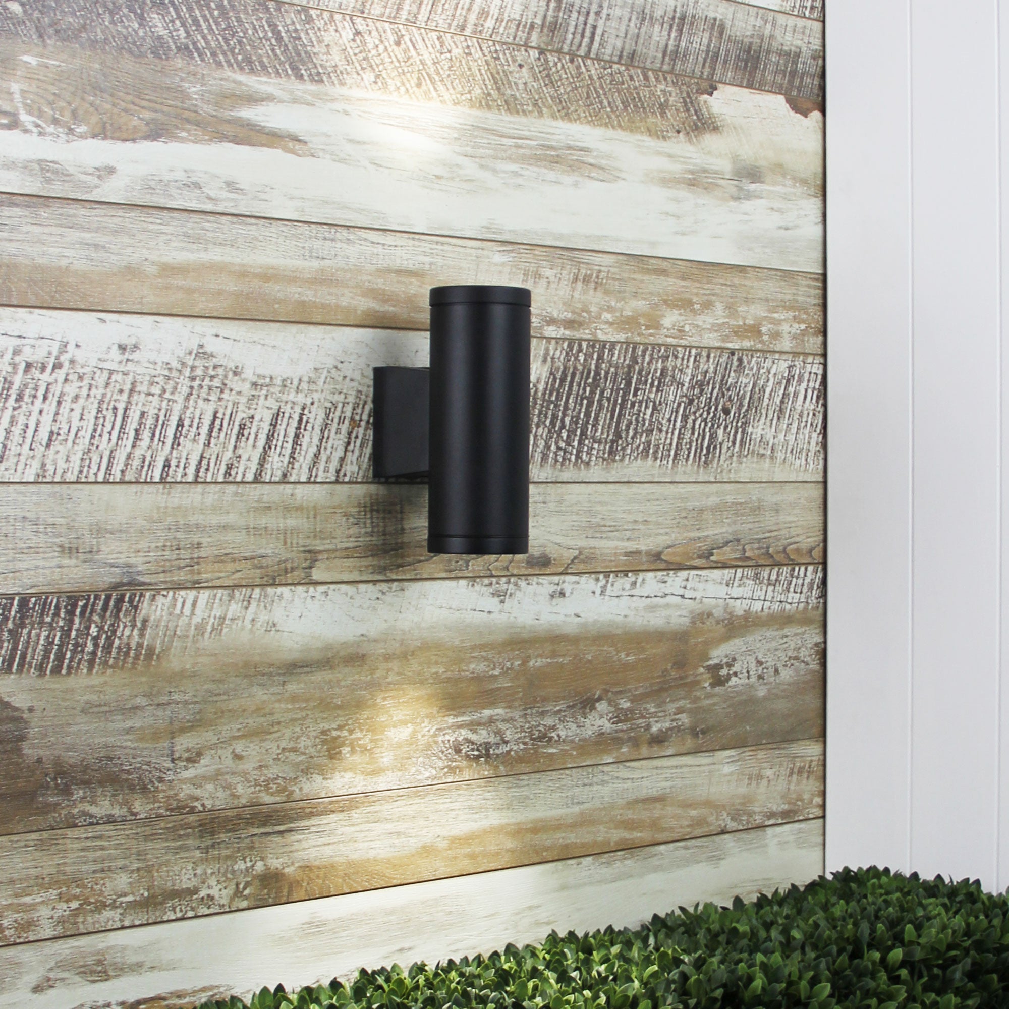 METRO TWIN Black SG Quality Outdoor Wall Light in Black - SG71302BK