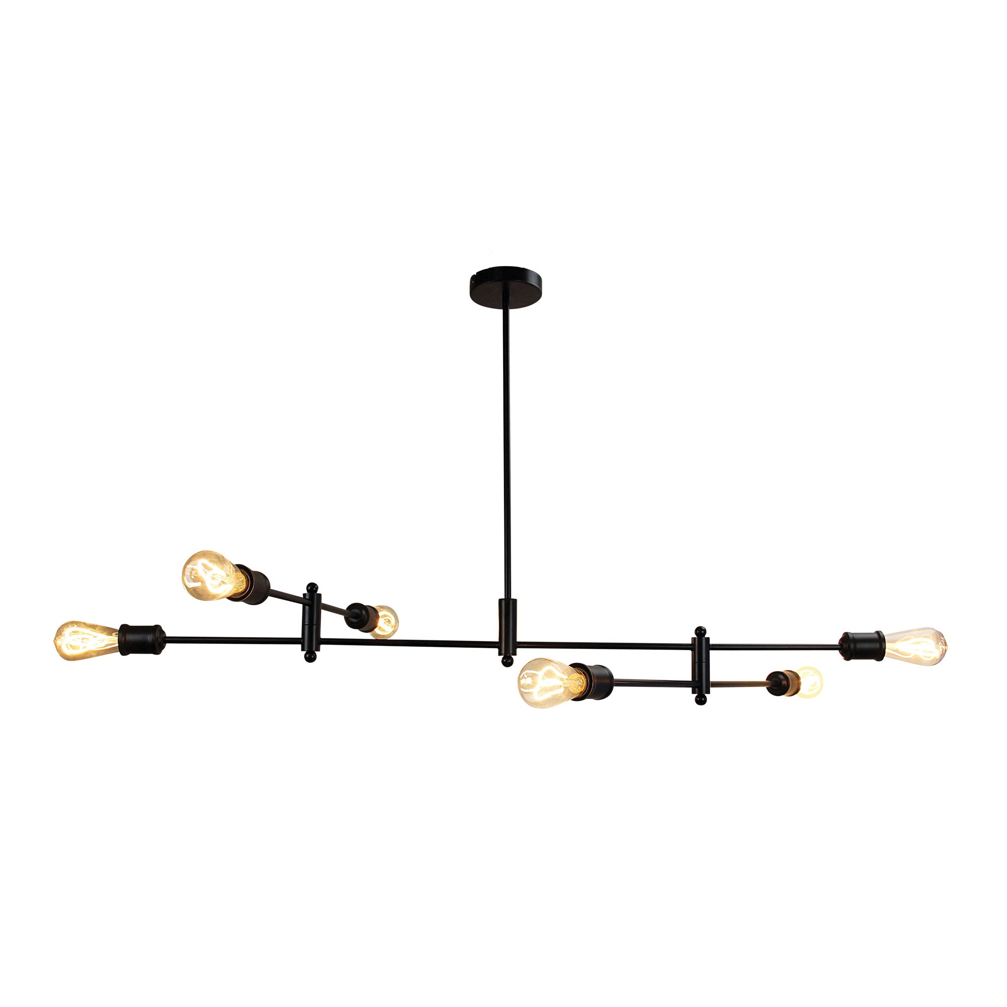 EPPING 120cm Adjustable Globe Pendant - SL64409BK