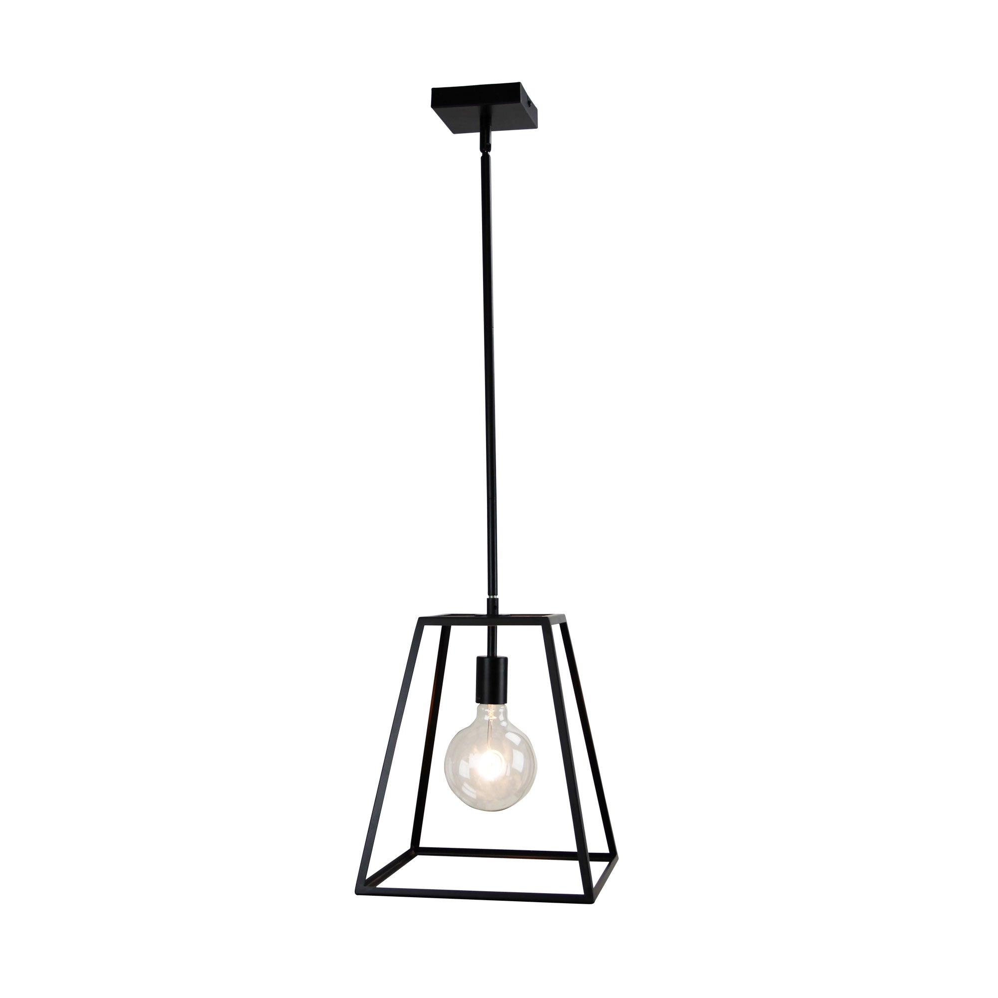 SOUTHPORT.30 Black Single Urban Retro 30cm Pendant - SL66901BK