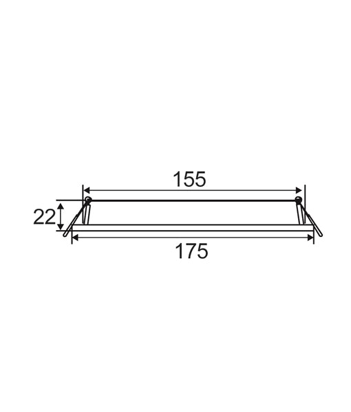 SLICKTRI: LED Dimmable Ultra Slim Tri-CCT Recessed Downlights (Round) 12W