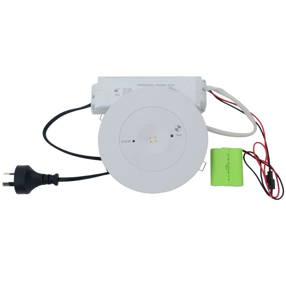 Slimfire Surface Mounted LED Emergency 3w Light 6000k 160mm x 49mm White - TLSE23WS