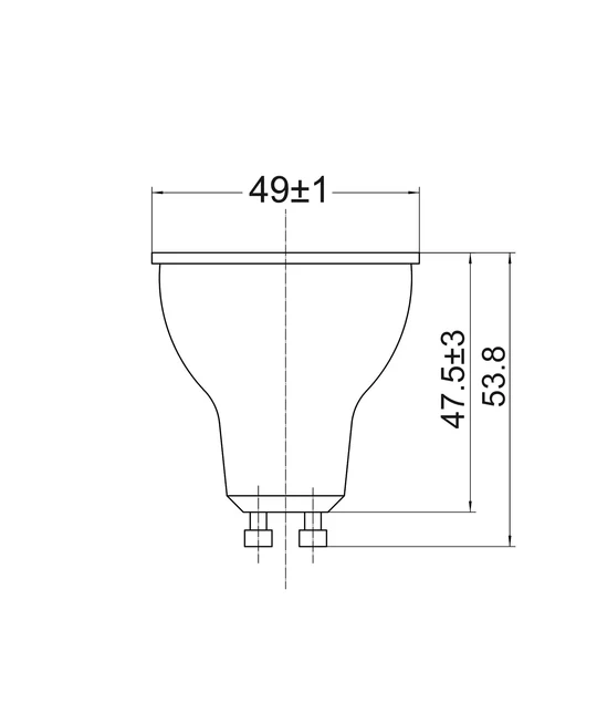 LED Smart Dimmable RGB+Tri-CCT GU10 Globe SMTGU101
