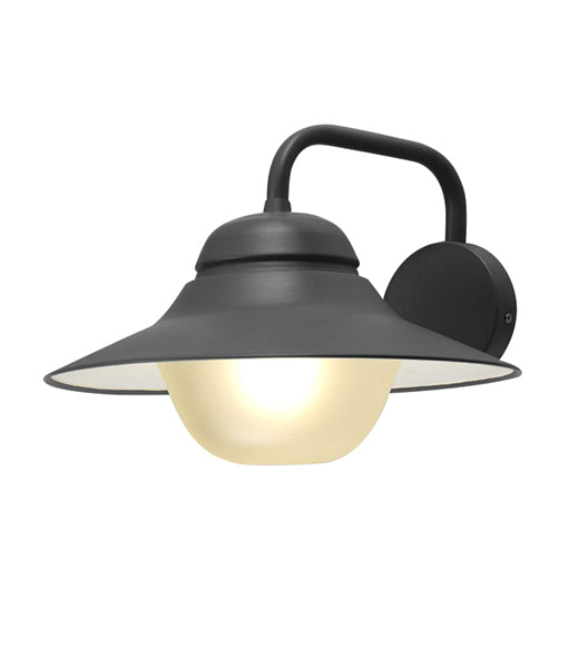 SPY SERIES WALL LIGHT ES 60W BL/FR Diffuser IP44 SPY-W2 CLA LIGHTING 