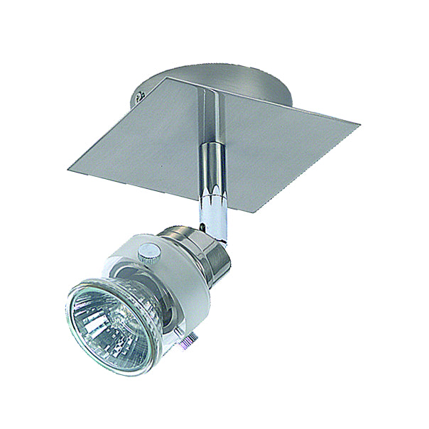 GU10 Single Spotlight Chrome 50W SS-P1-CH Superlux
