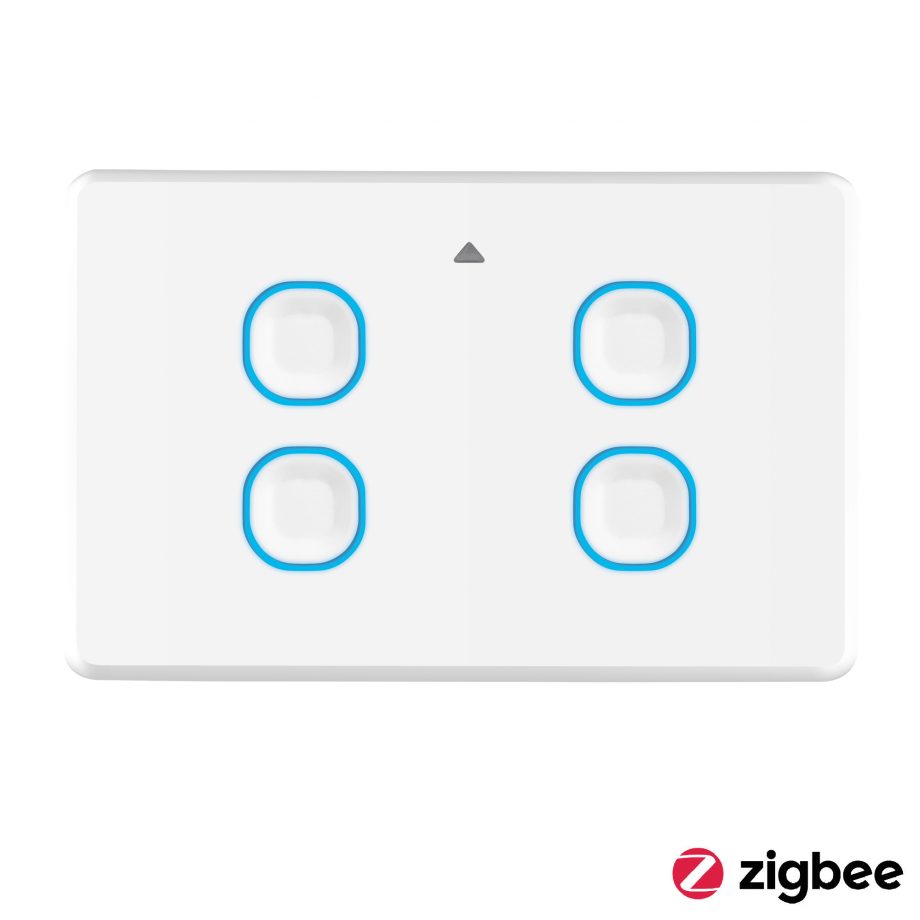Ikuü Zigbee Quad Light switch - SSW04-White