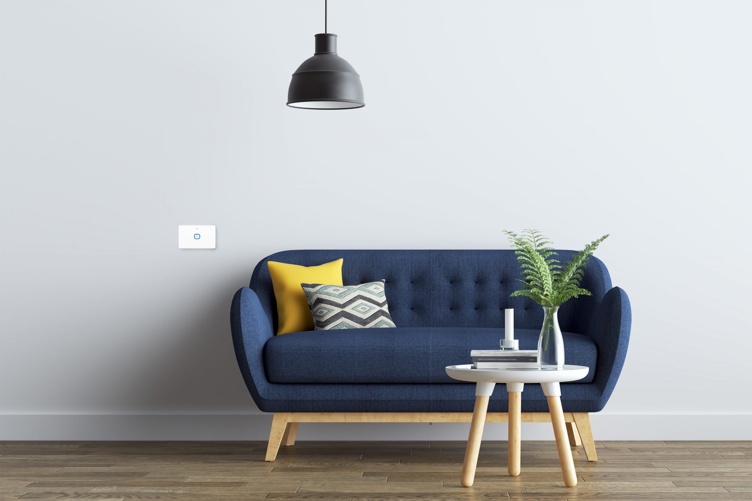 SMART SINGLE GANG LIGHT WHITE DIMMER - SSWD01G-WIFI
