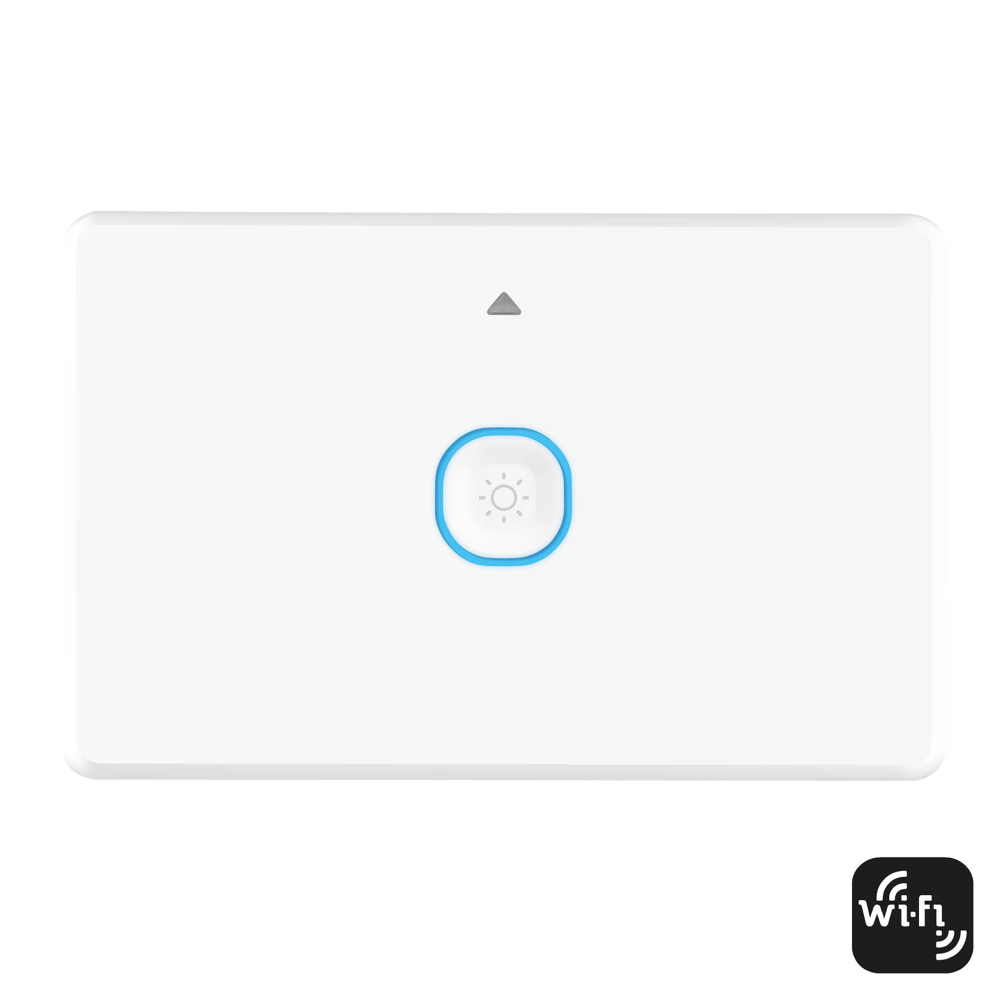 SMART SINGLE GANG LIGHT WHITE DIMMER - SSWD01G-WIFI