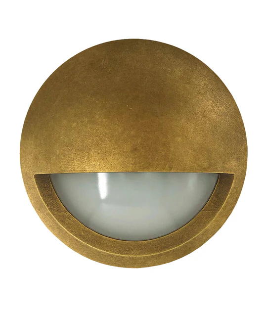 LED 12V/240V Eyelid Round Step Wall Lights STE19