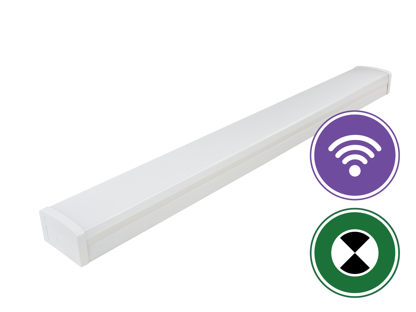 Stellar V Wide IP20 Sensor and Emergency Batten 4FT-211026DEMS