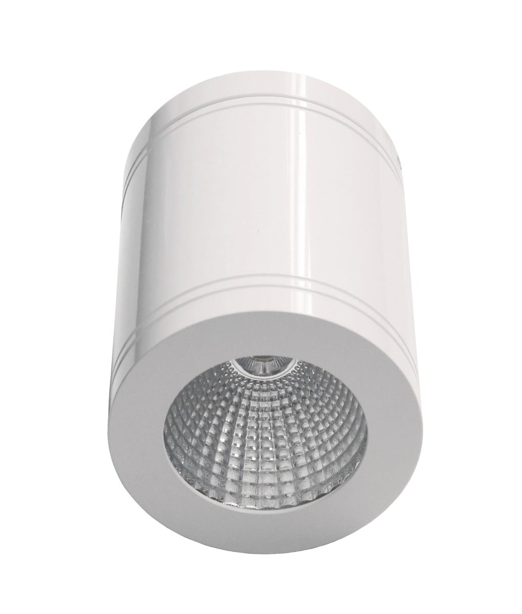DOWNLIGHT DIMM LED S/M WHITE GLOSS RND SURFACE14 CLA LIGHTING