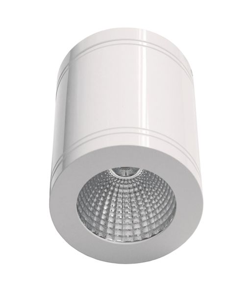 DOWNLIGHT DIMM LED S/M WHITE GLOSS RND SURFACE13 CLA LIGHTING