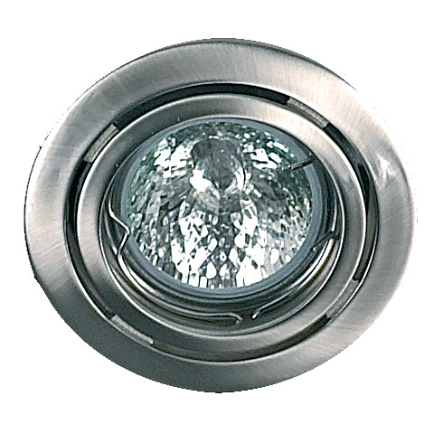 MR16 Fixed Downlight Kit Satin Chrome 50W SVE-FXD-SC Superlux