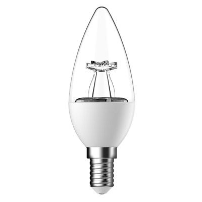 Sylvania 6pk LED Candle Clear E14  Warm White- 026919
