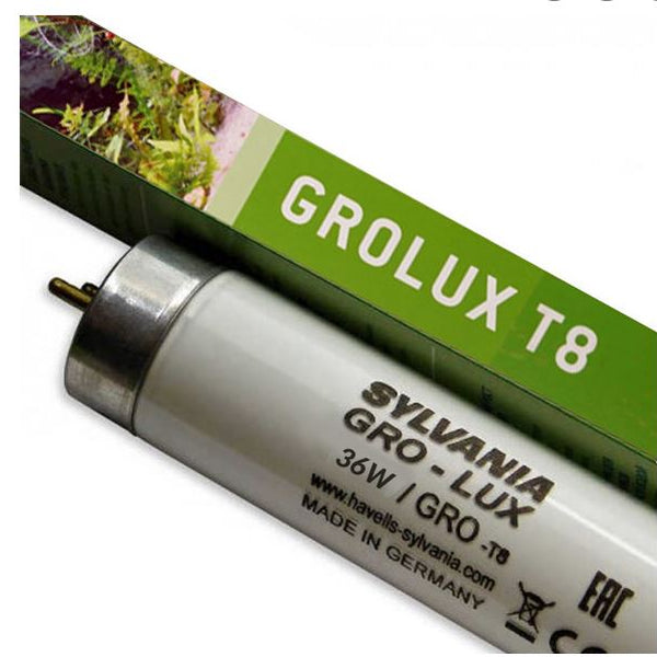 Lampe Fluorescente Sylvania Gro-Lux F18 W/GRO - Idéale Pour Aquariums Et Plantes D'Intérieur