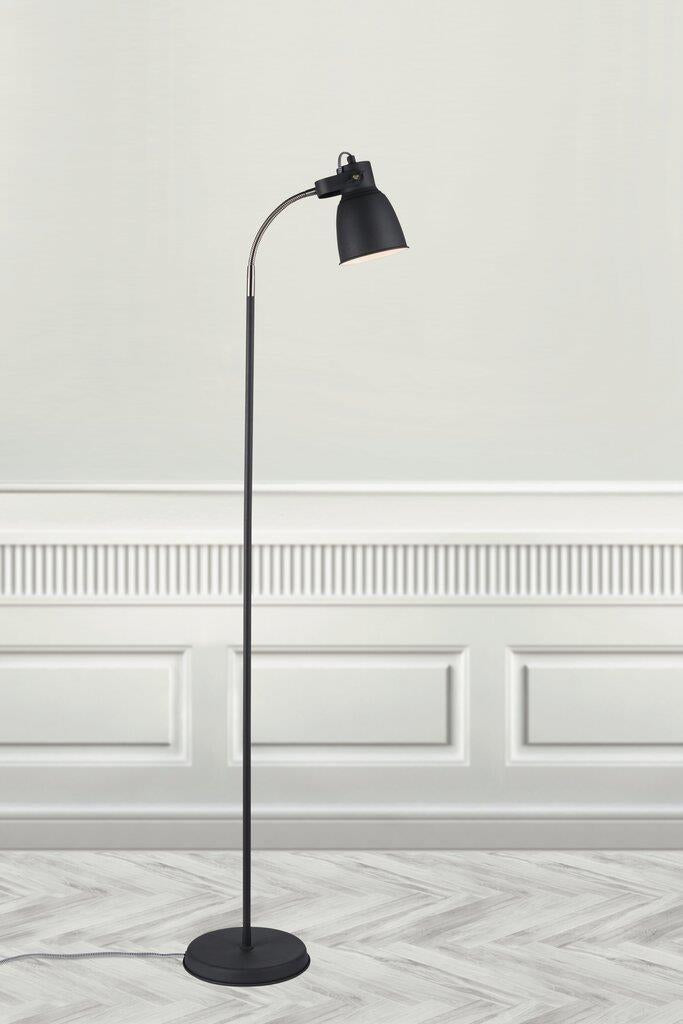 Adrian Floor Metal, Plastic Black - 48824003