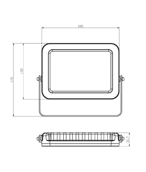 LED Slim Flood Light TABLET2B