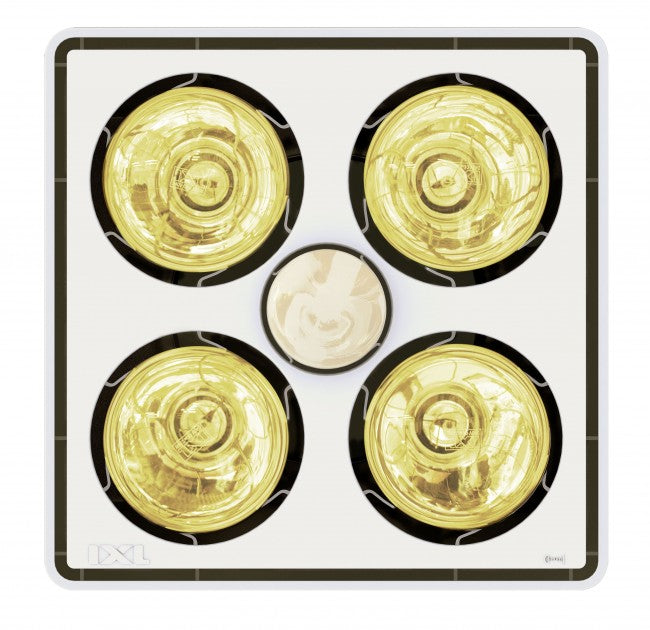 IXL Paramount 3 in 1 Bathroom Tastic with Exhaust Fan 4 x 275W Heat Lamps [ 12310 ]