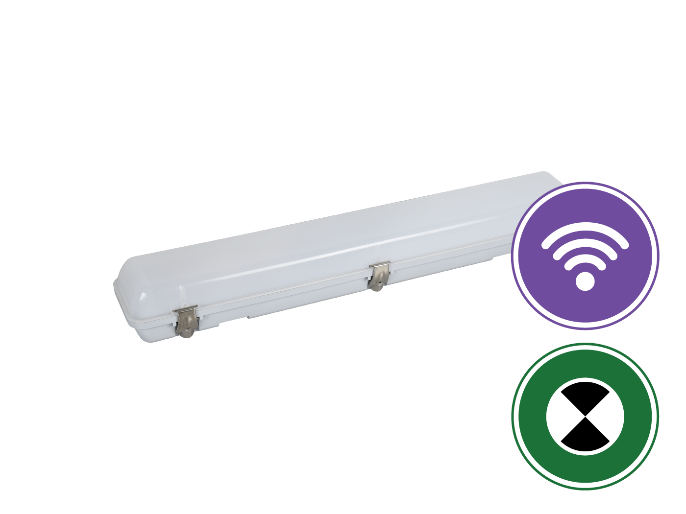 Tempest V Five-Colour EMG Batt 3000K/4000K/5000K/5700K/6500K Dimmable MW Sensor IP20 W - 211021DEMS