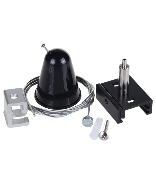 Track light Suspension Mount Kit Black TRK3BLSUSKIT1