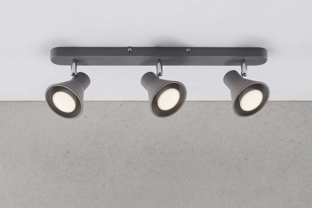 Eik 3 light Spot Bar Metal Gray - 45780110