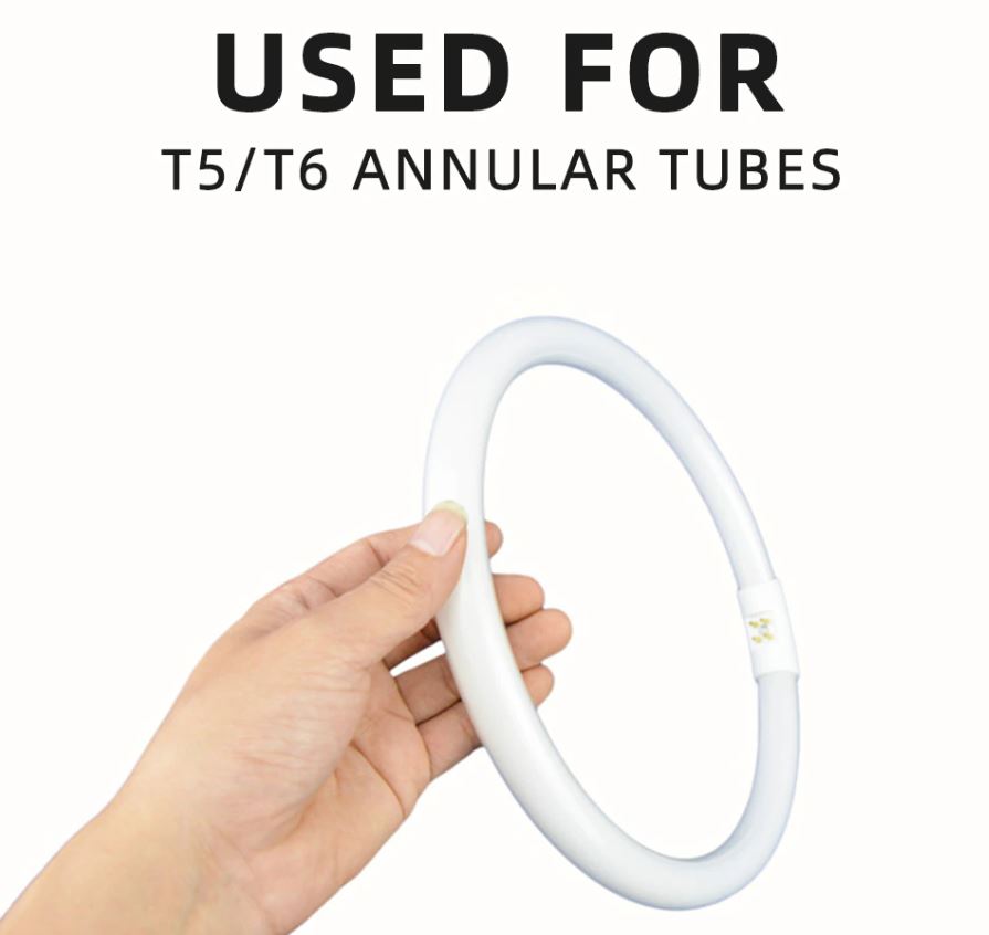 AC220V T5 Annular Tube Fluorescent Lamp G10Q Electronic Ballast 22w 32w 40w Circular Tube Ceiling Lights Electronic Ballasts