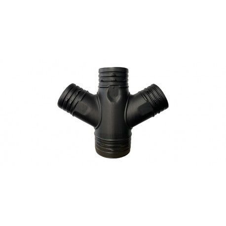  Double Branch Take Off Poly Fitting Duct Connector V250-3X200DBTO