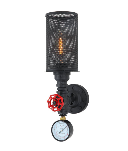  VENETO SERIES WALL LAMP 1*ES 60W BLK IRON VENETO-W1 CLA LIGHTING