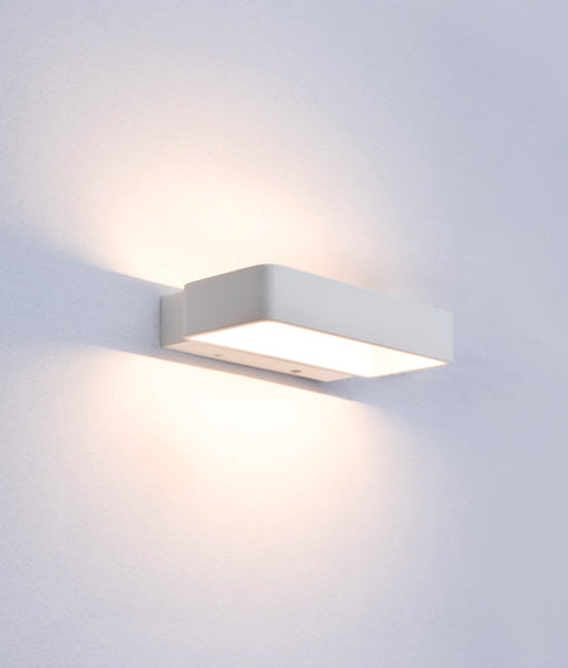 WALL INTERNAL S/M CITY LED MATT WH RECT UP/DN VENICEG2 CLA Lighting