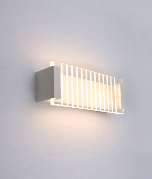   WALL INT S/M CITY LED S/C RECT 3000K 12W  VIENNA CLA LIGHTING