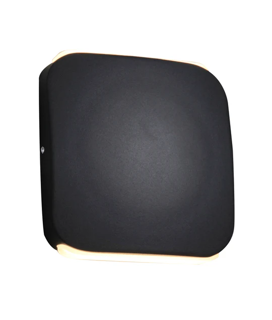 WALL LED S/M BLK SQ Up/Down VOX1 CLA Lighting