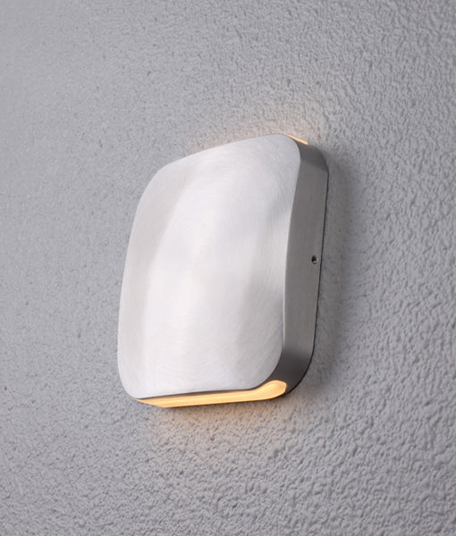 WALL LED S/M Polished Alu SQ Up/Down VOX3 CLA Lighting