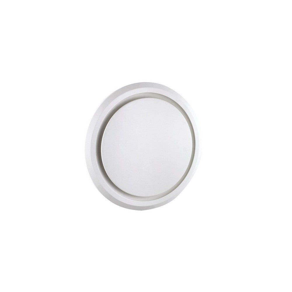 OLSON 250 - 295mm Cut-out Round Exhaust Fan - White Ventair