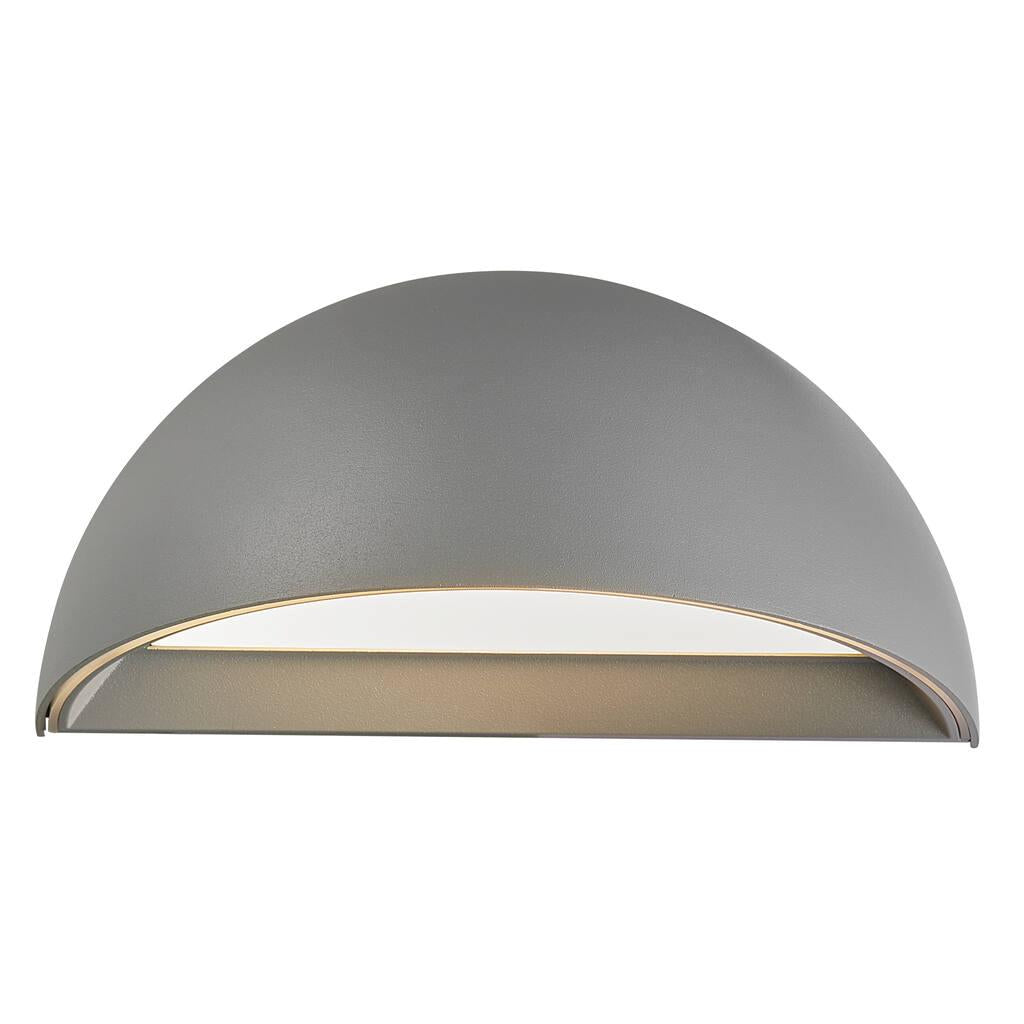 Arcus Wall Aluminium, Plastic Grey, Opal - 2019001010
