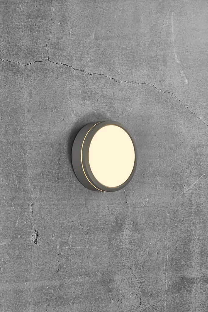 Ava Ceiling Aluminium, Plastic Gray, Opal - 2019016010