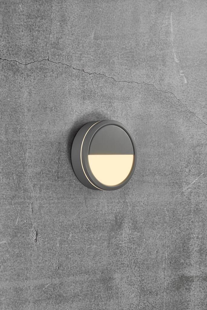 Ava Ceiling Aluminium, Plastic Gray, Opal - 2019016010
