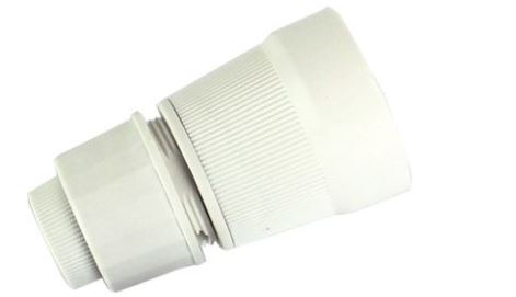 LAMPHOLDER - WHITE OR BLACK BASE BC/B22 1/2" (4 piece)