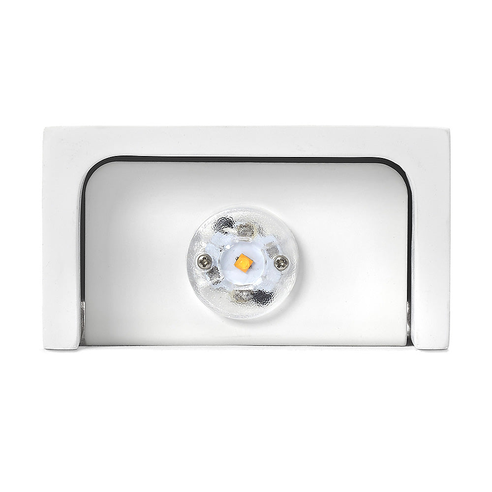 Retho Rectangular Plaster Wall Light - WL8429