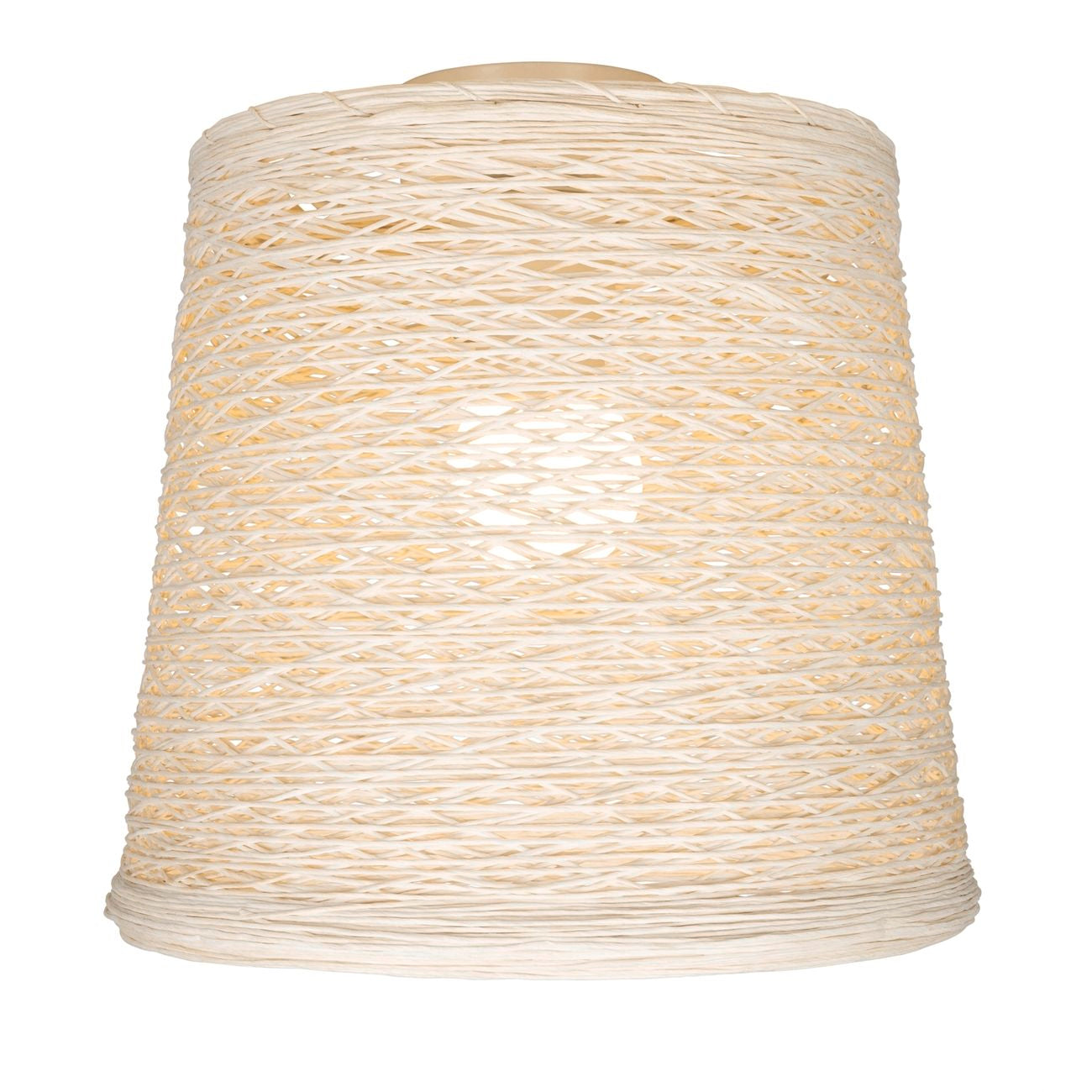 Brilliant Prue Ivory Woven DIY Install Batten Fix Light - 21513/79