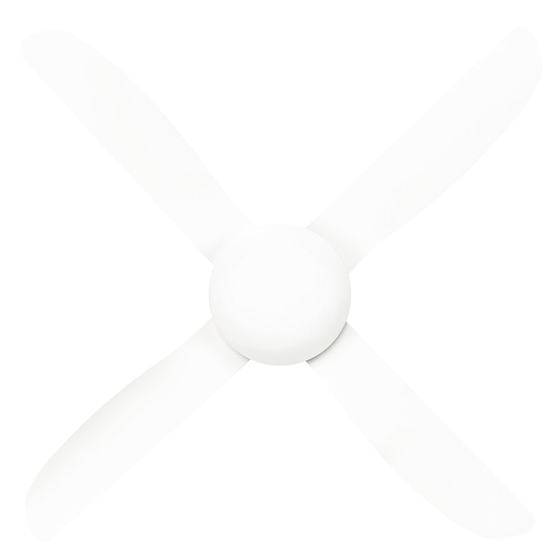 VECTOR II 52" ABS CEILING FAN 4 BLADE - PURE WHITE - 21548/05