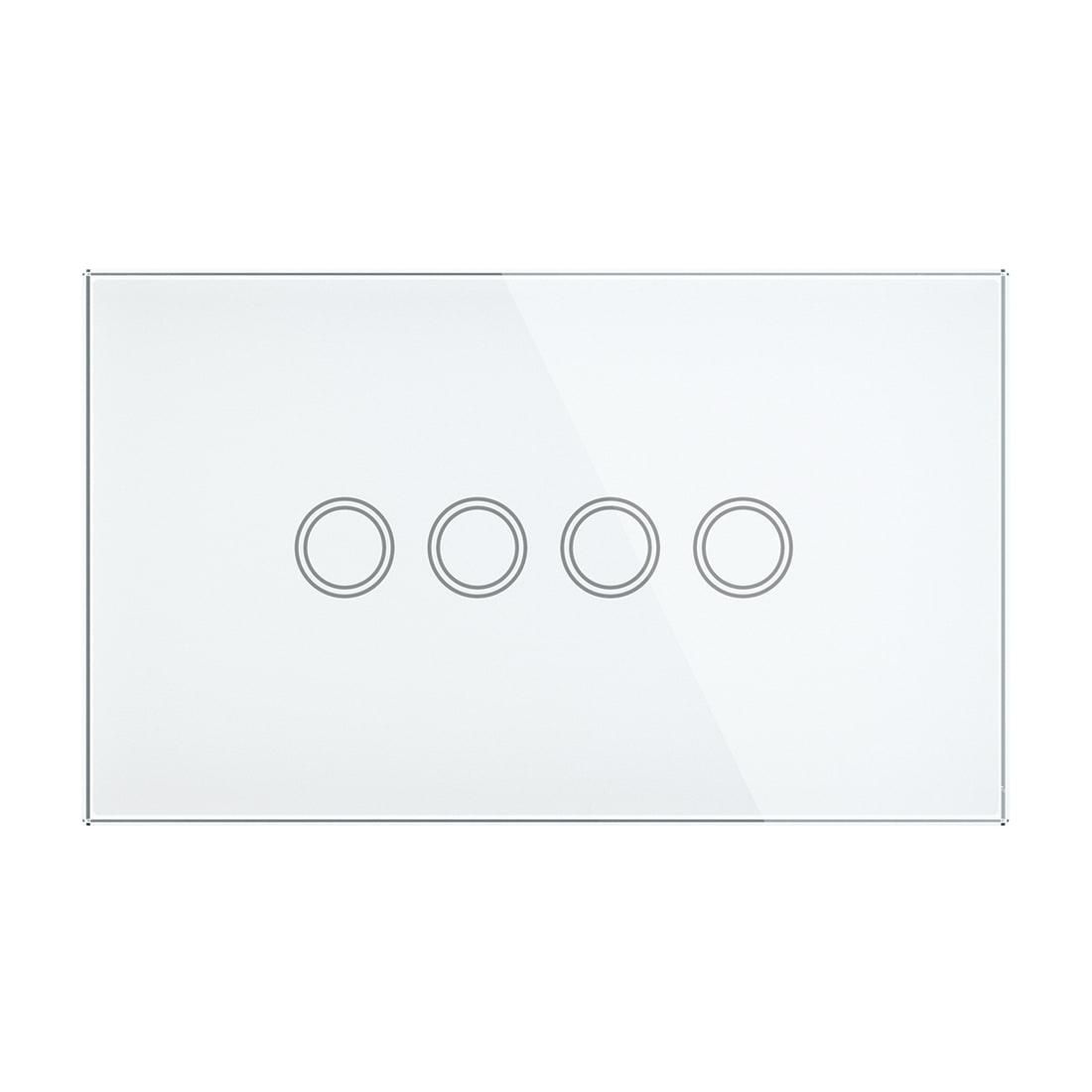 SMART WIFI ELITE GLASS WALL SWITCH 4 GANG - WHITE - 20687/05