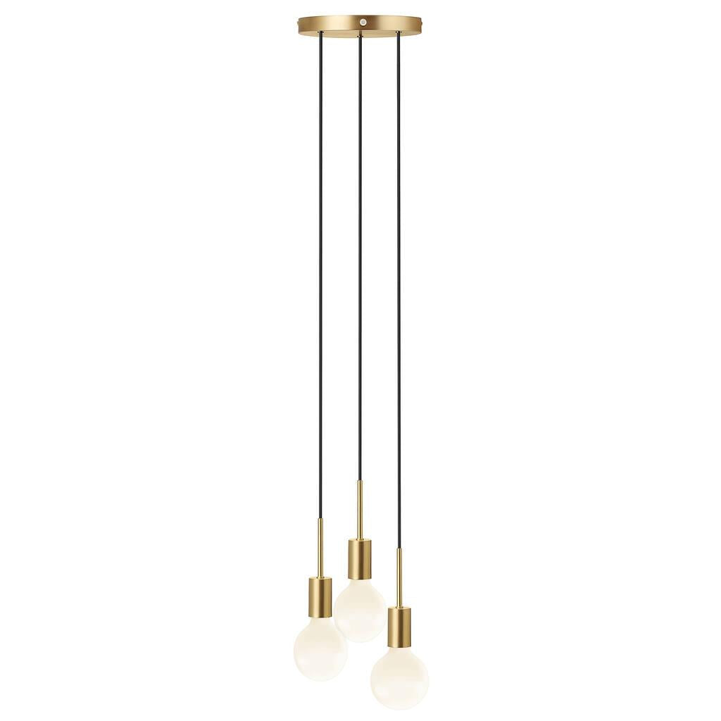 Paco Pendant 3Susp. Brass E27 - 2112063035