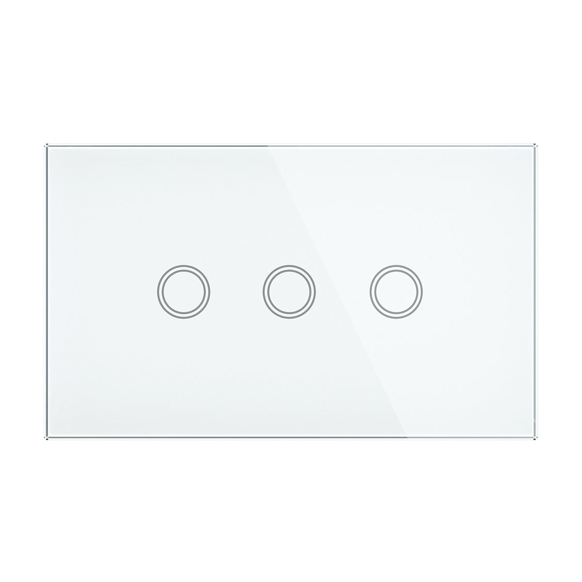 ELITE GLASS WALL SWITCH 3 GANG -20686/05