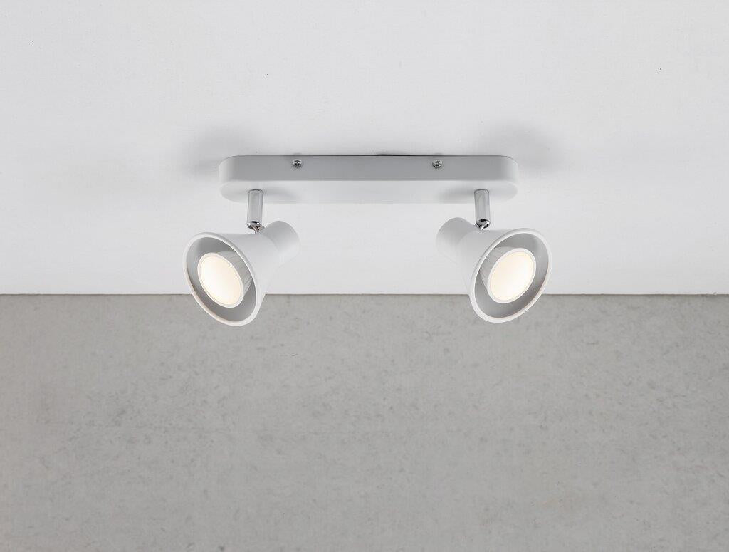 Eik 2 light Spot bar Metal White - 45770101