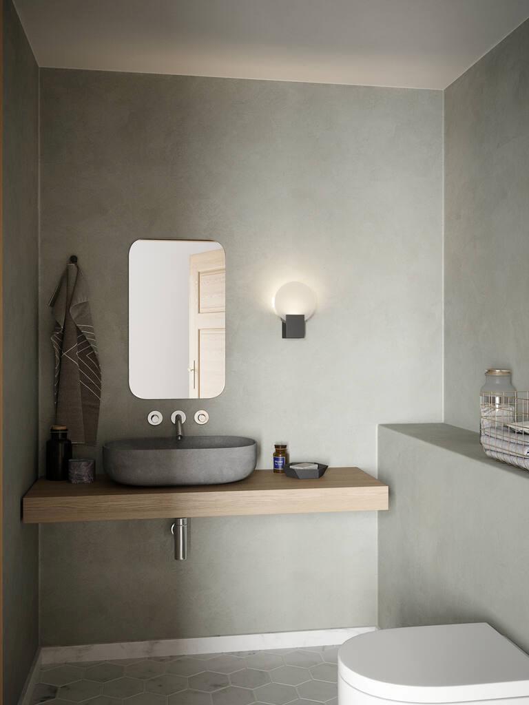 Hester Wall Plastic Black - 2015391003