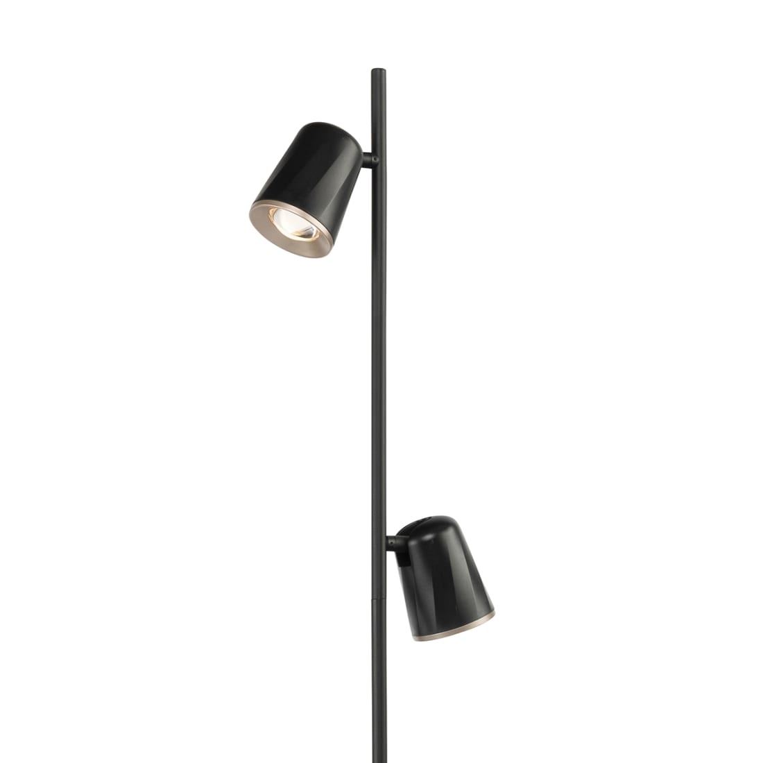 KALLA 2X6W LED FLOOR LAMP - BLACK - 21427/06